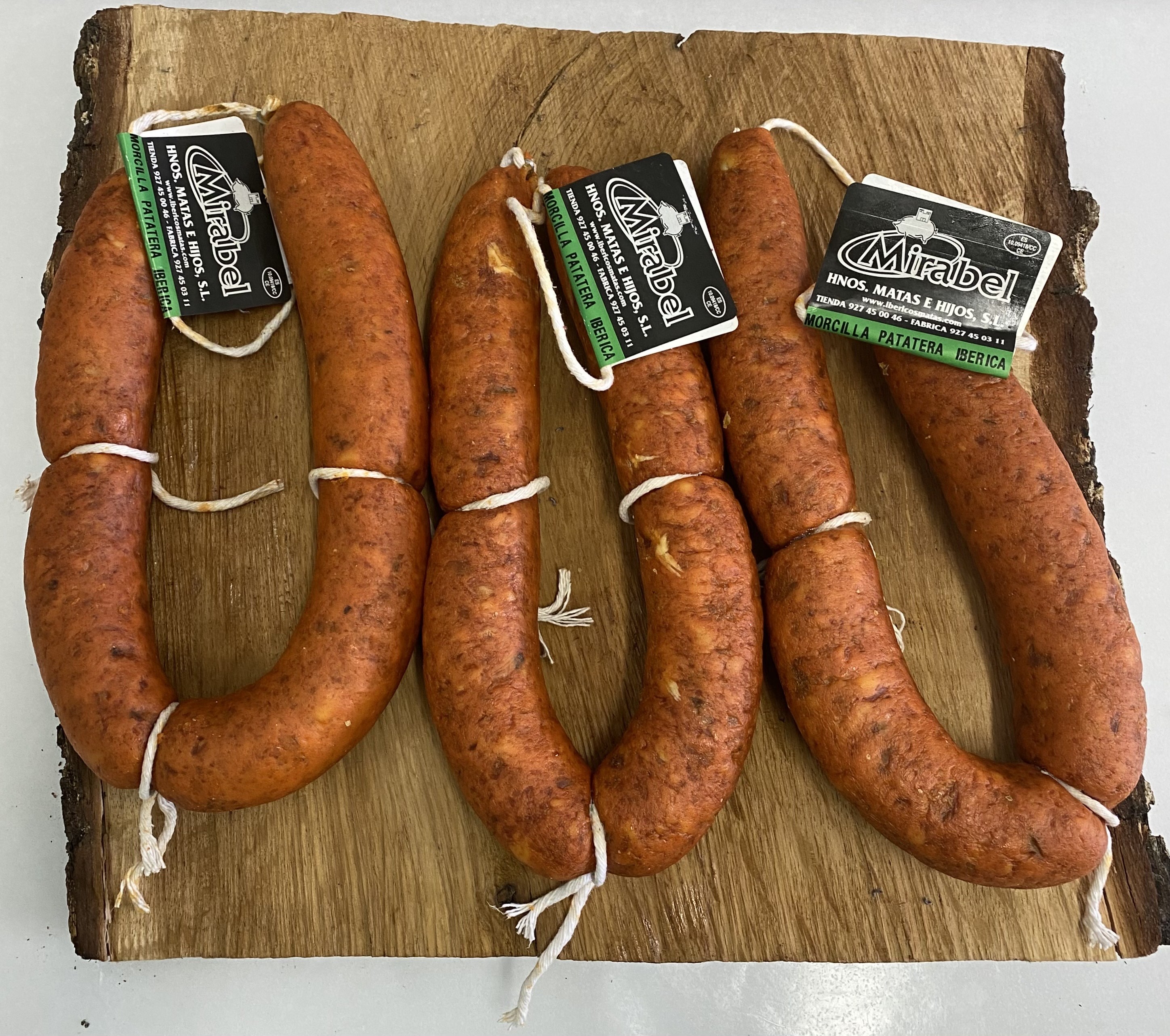 MORCILLA PATATERA IBÉRICA. 