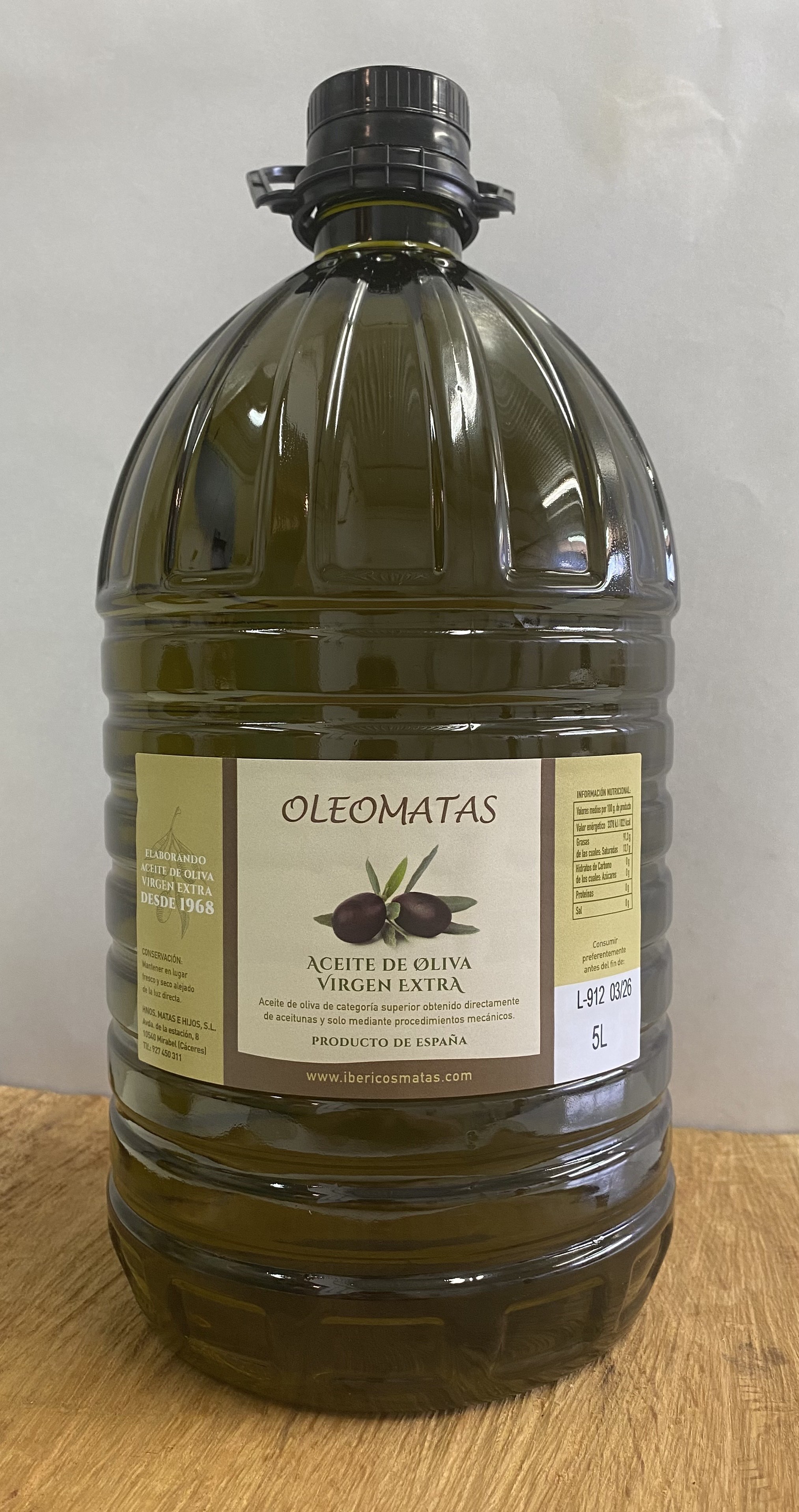 ACEITE DE OLIVA VIRGEN EXTRA